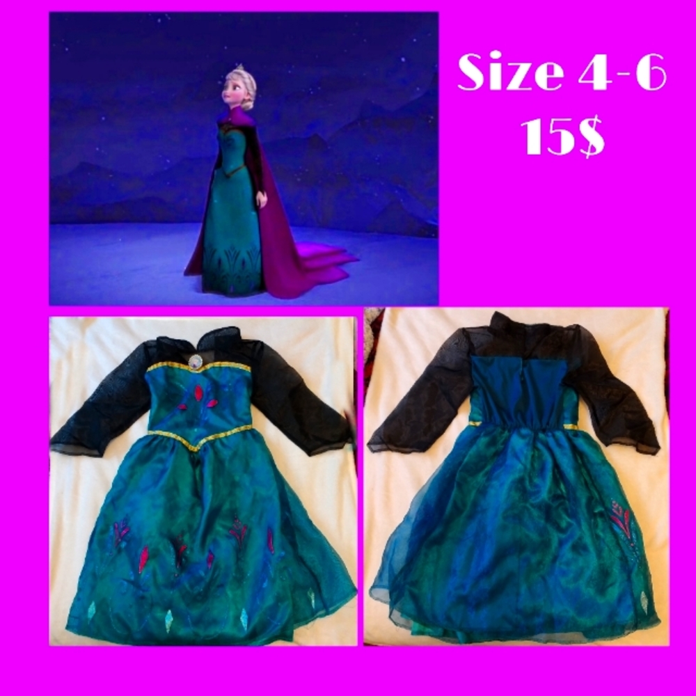 Elsa Frozen Coronation Dress
